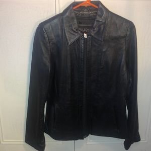 wilson’s leather jacket (size - small)